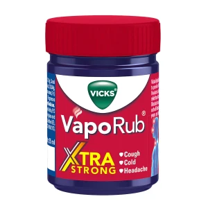 VICKS XTRA STRONG VAPORUB RELIEVES 6 COLD SYMPTOMS