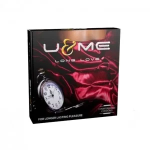 U&Me Long Love Condom 3 Piece