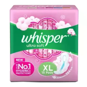 Whisper Ultra Soft Sanitary Napkin XL