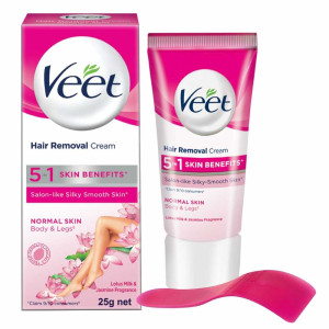 Veet Hair Removal Cream Normal Skin With Lotus Milk